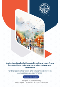 Poster of programme on understanding India through its cultural roots