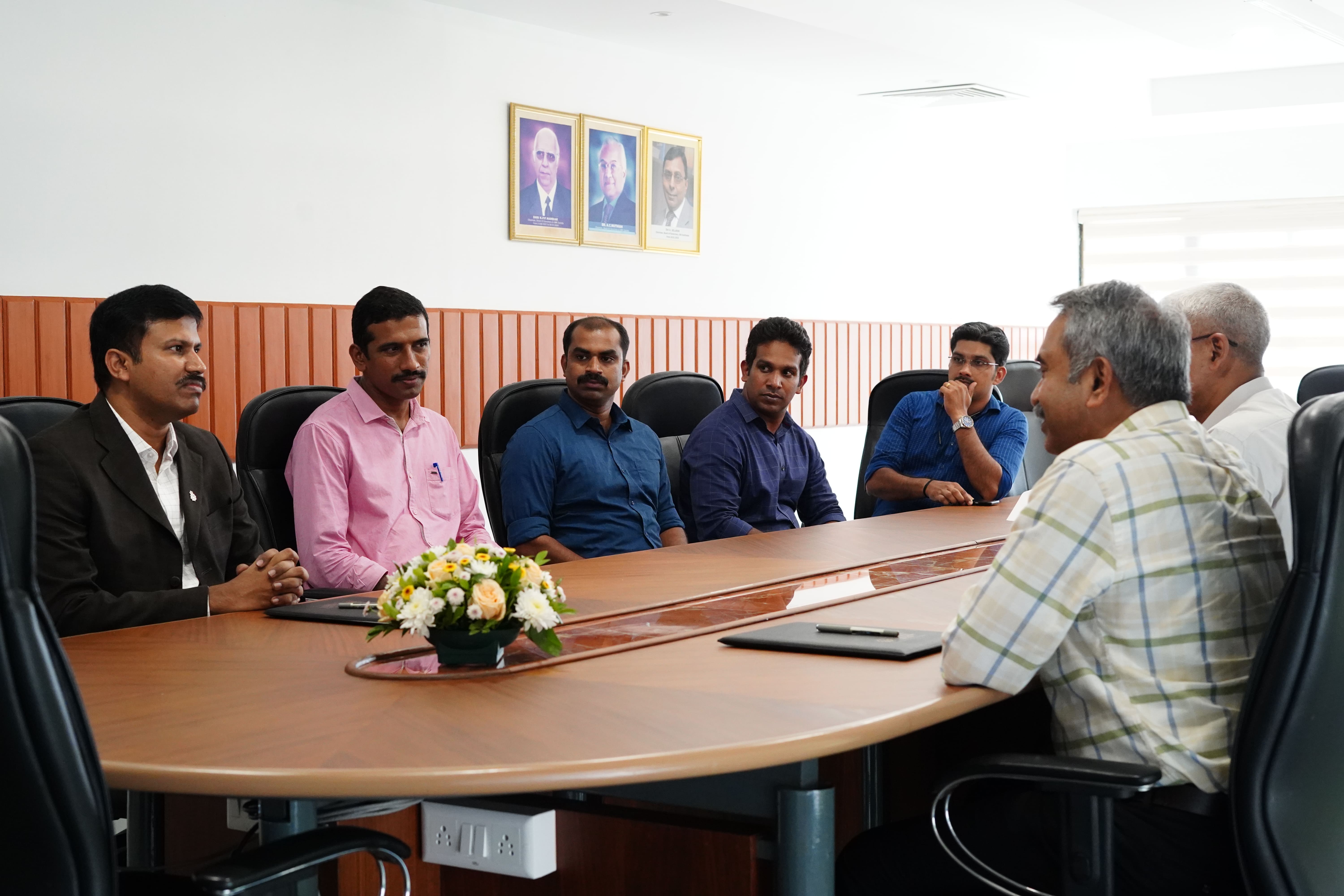 C-DiIT and Kerala Police Cyberdome MoU signing photograph 2