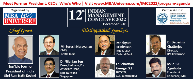 IIM Kozhikode to partner and host 12th edition of INDIAN MANAGEMENT CONCLAVE
